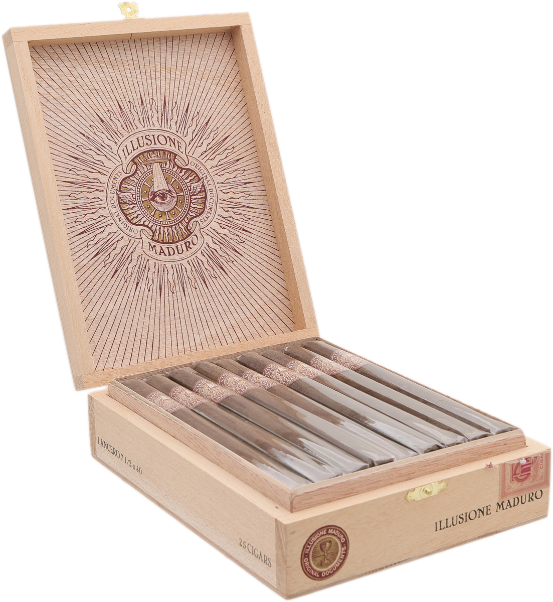 Illusione Original Documents Maduro Lancero