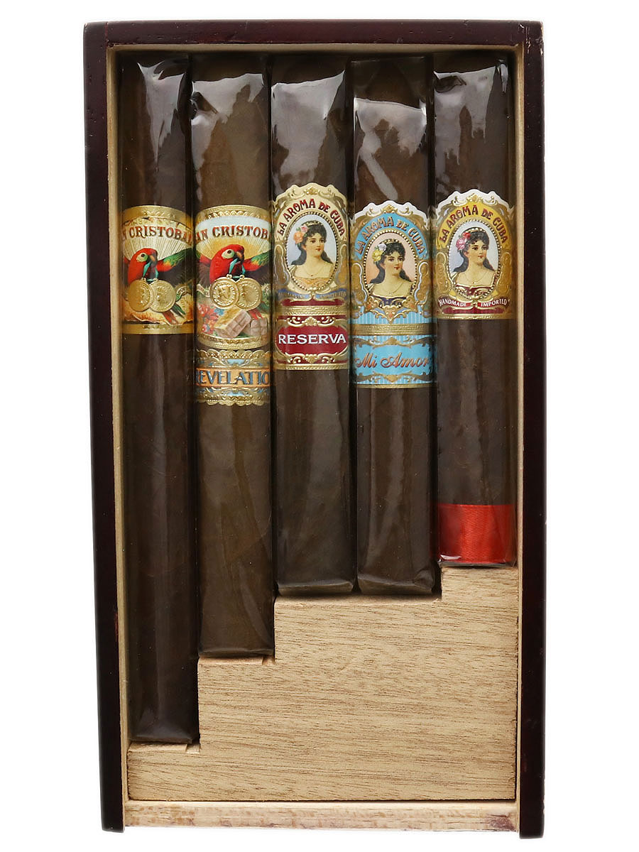 Sampler Packs La Aroma de Cuba & San Cristobal Sampler (5 Pack)