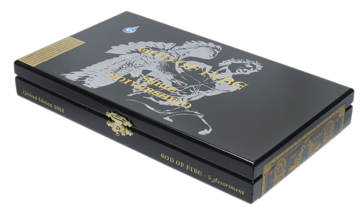 God Of Fire Serie Aniversario 5 Cigar Assortment