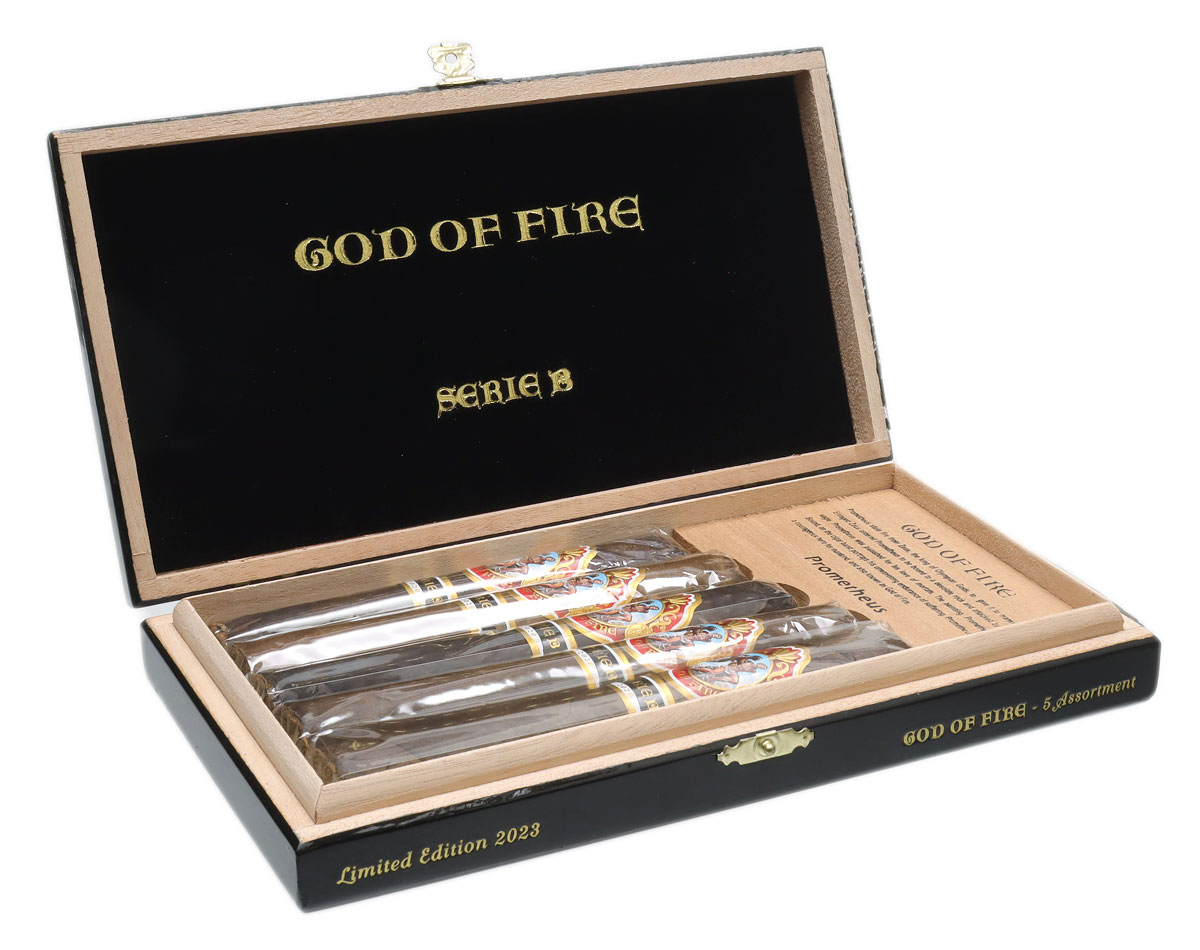 God Of Fire Serie B 5 Cigar Assortment