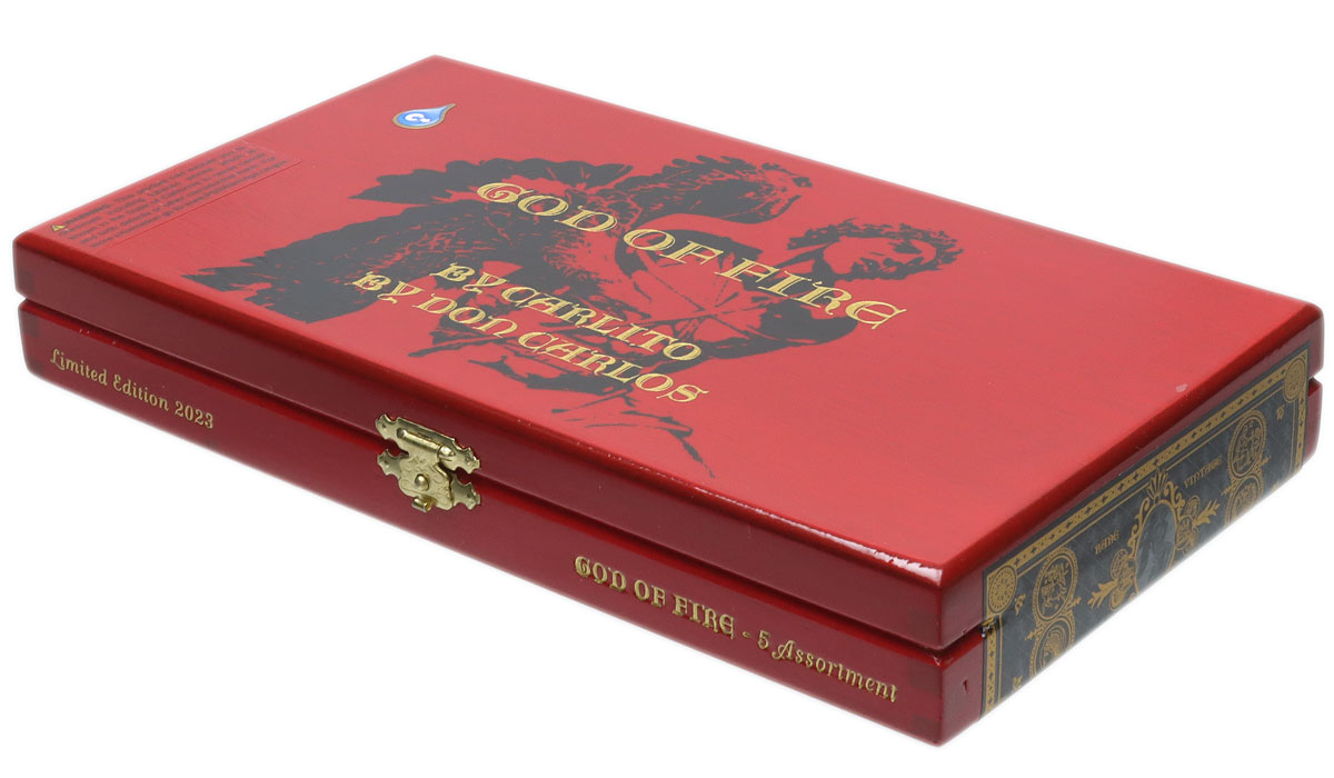 God Of Fire Don Carlos and Carlito 5 Cigar Assortment