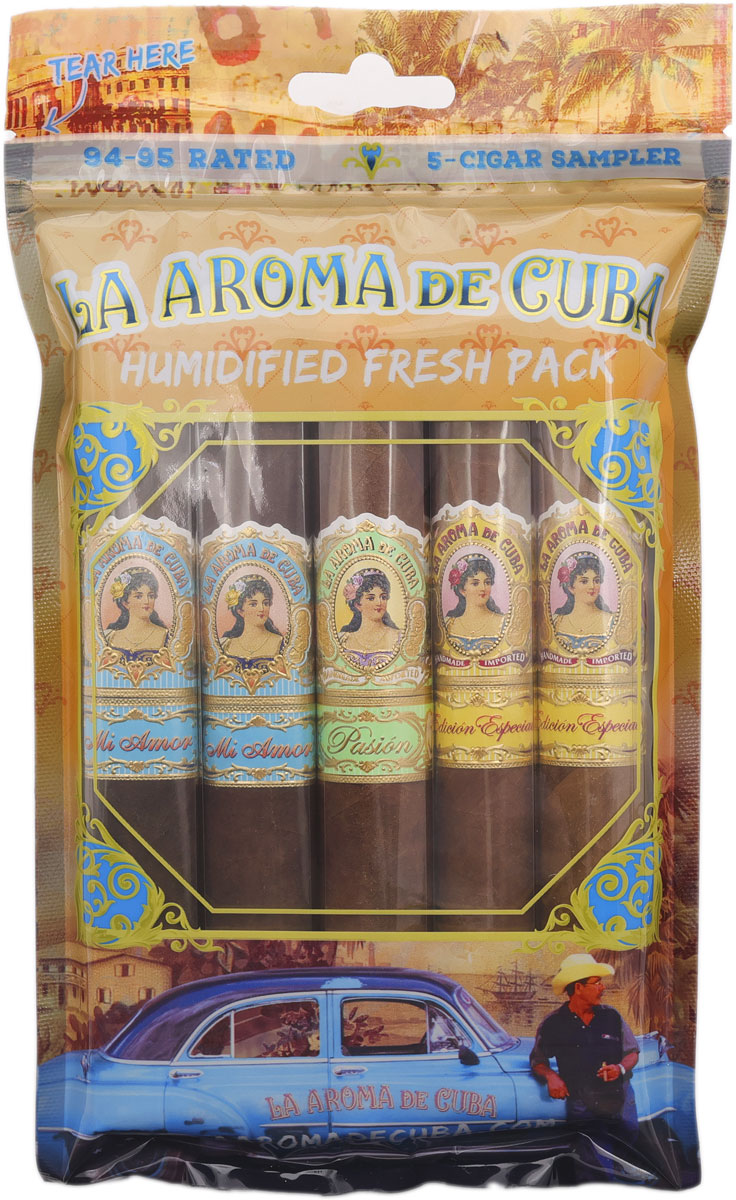 Sampler Packs La Aroma de Cuba Orange Fresh Pack Sampler (5 Pack)