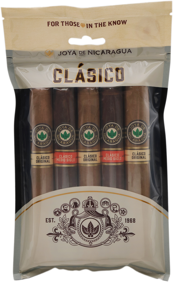 Sampler Packs Joya de Nicaragua Clásico Line Go-Pack (5 Pack)