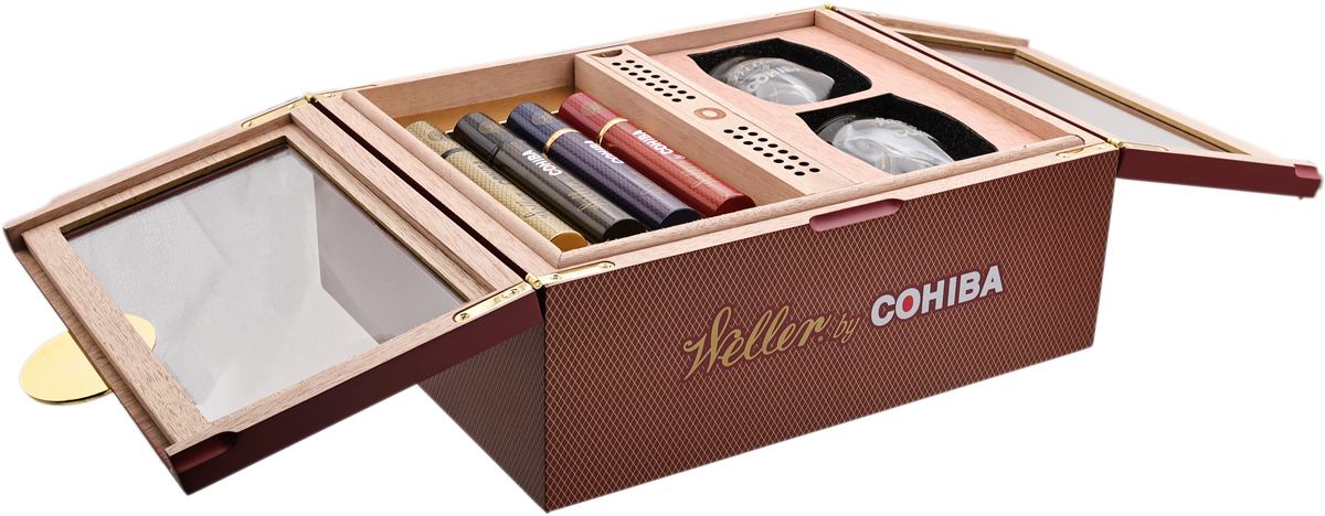 Sampler Packs Weller by Cohiba Humidor Gift Set