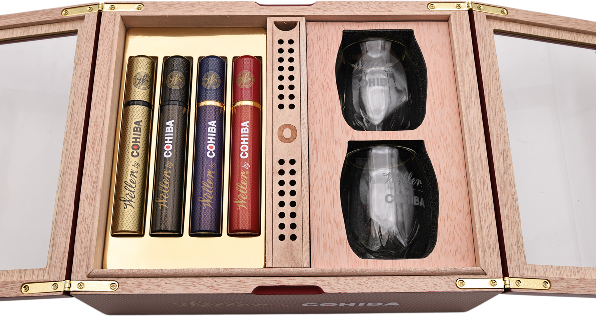 Sampler Packs Weller by Cohiba Humidor Gift Set