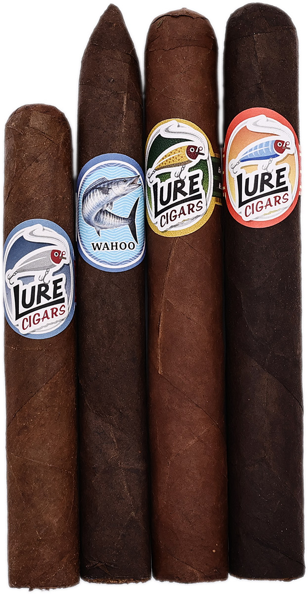 Lure Cigars Lure Tackle Box Sampler (4 Pack)