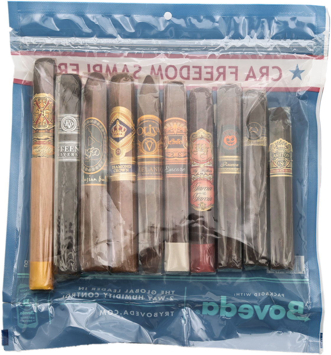 Sampler Packs CRA Freedom Cigar Sampler 2025 Winter Edition (10 Pack)