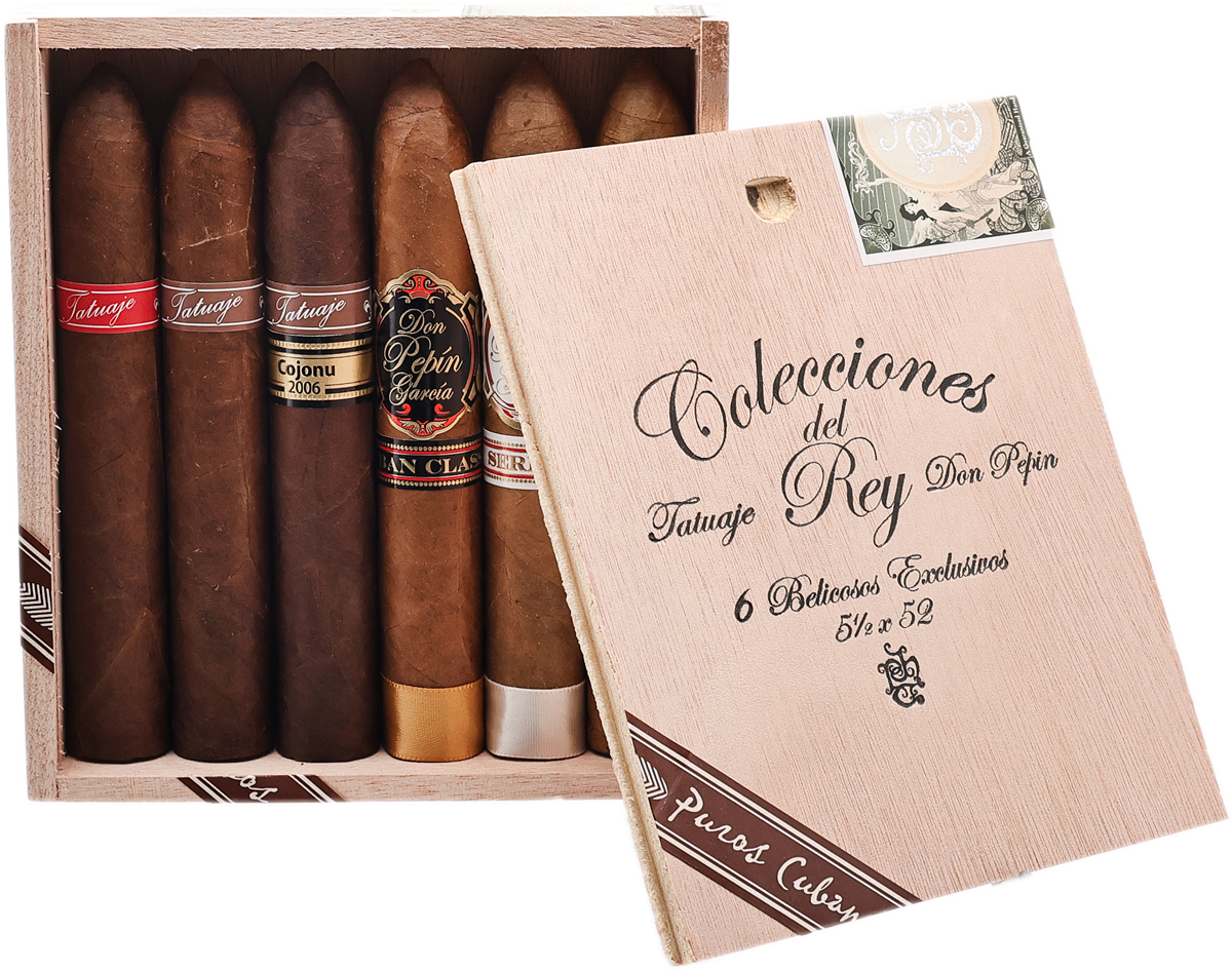 Don Pepin Tatuaje Colecciones del Rey Belicoso (6 Pack)