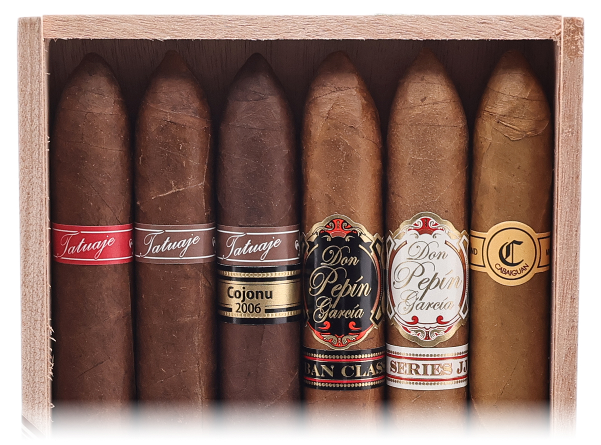 Don Pepin Tatuaje Colecciones del Rey Belicoso (6 Pack)