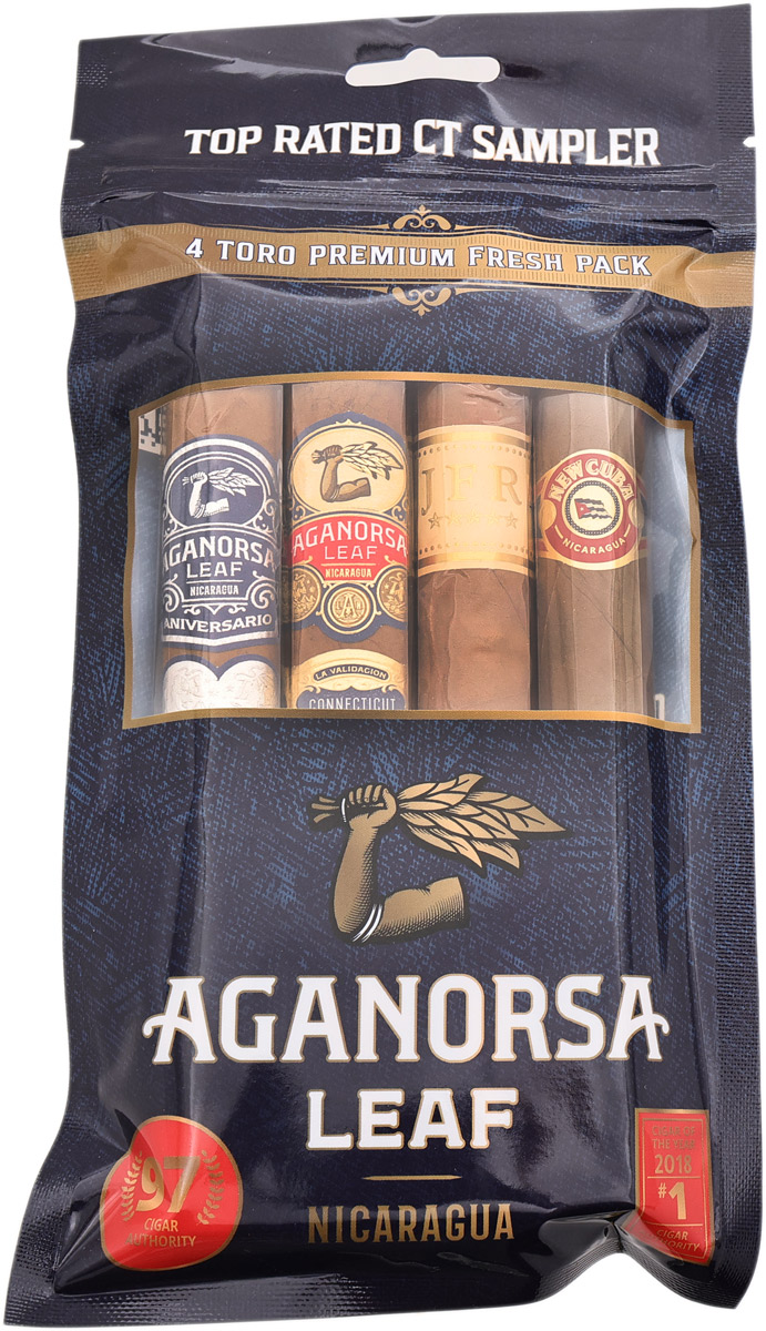 Sampler Packs Aganorsa Leaf Top-Rated Connecticut Sampler (4 Pack)