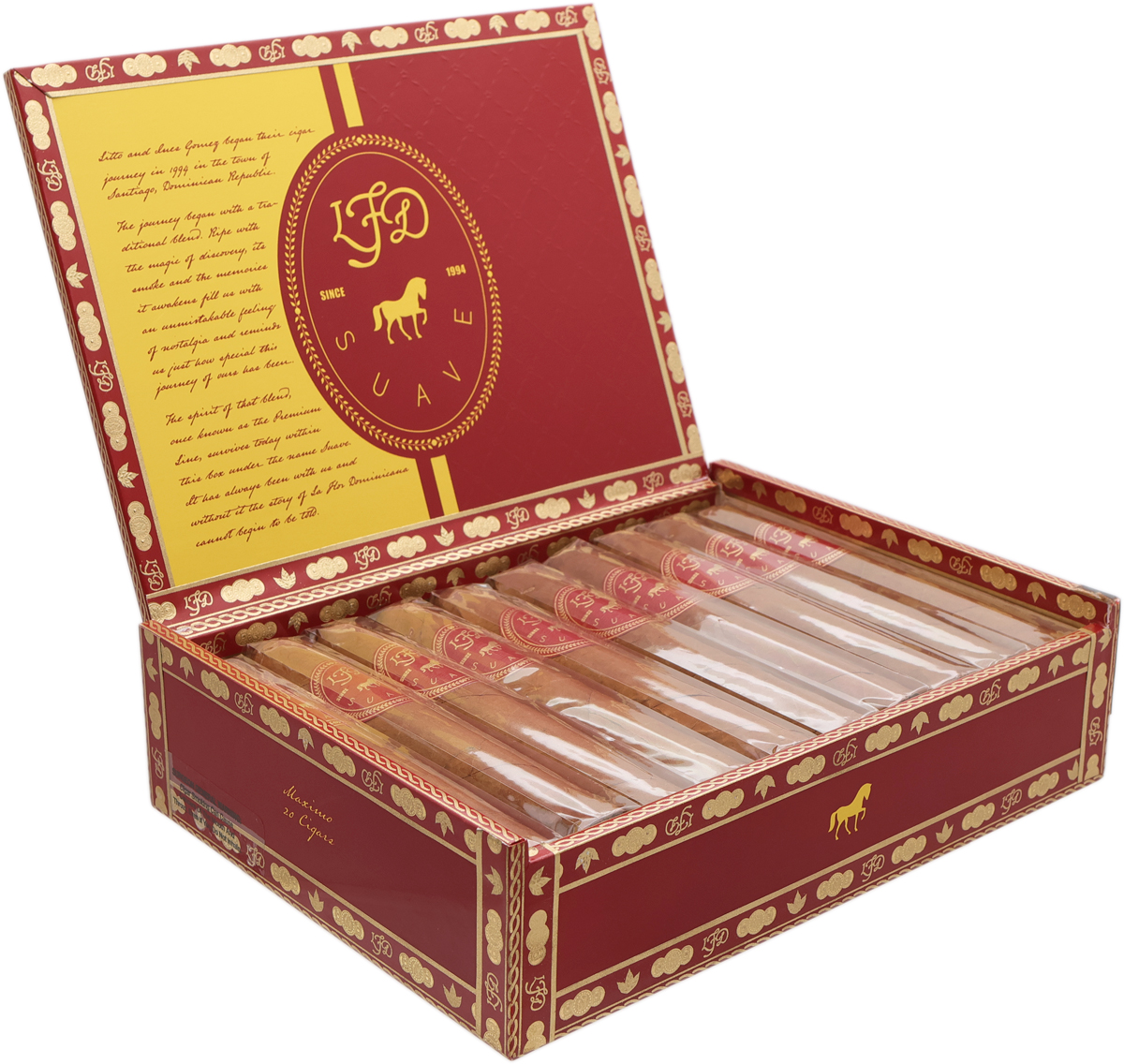 La Flor Dominicana Suave Natural Maxímo