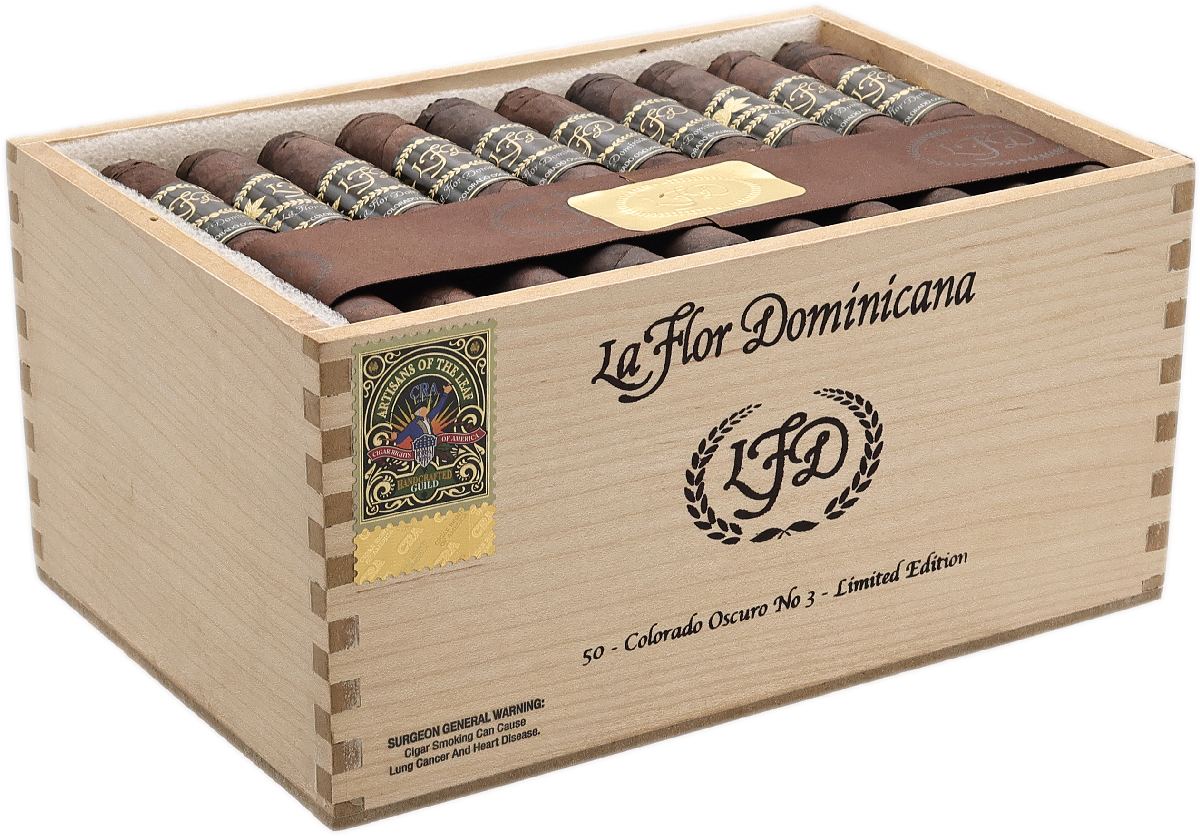 La Flor Dominicana Colorado Oscuro No.3