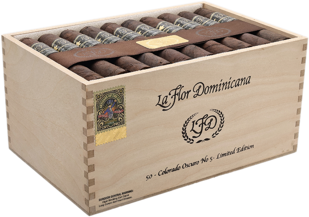 La Flor Dominicana Colorado Oscuro No.5
