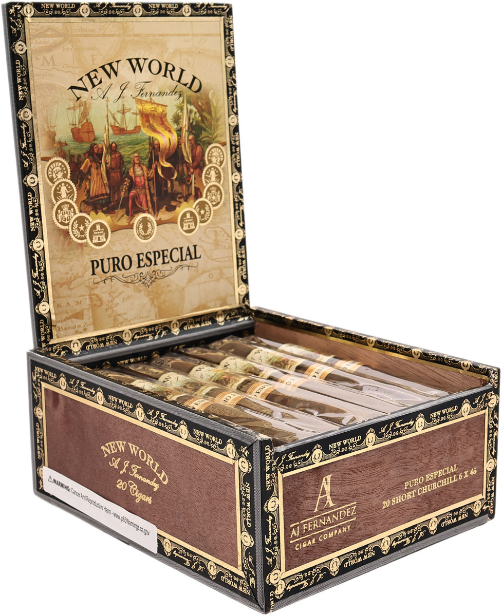 AJ Fernandez New World Puro Especial Short Churchill