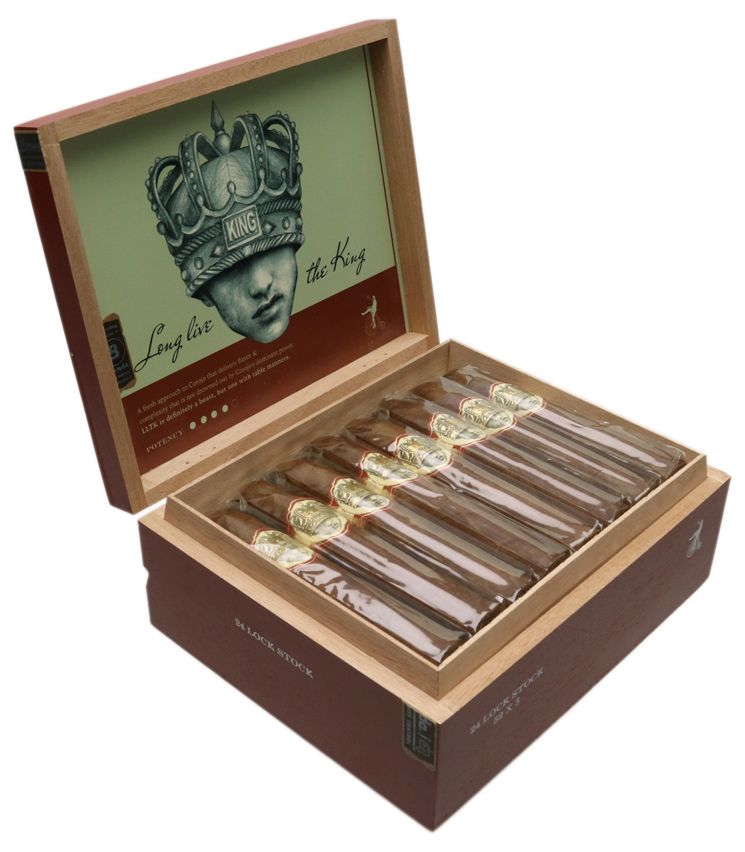 Caldwell Cigar Company Long Live The King Lock Stock Belicoso