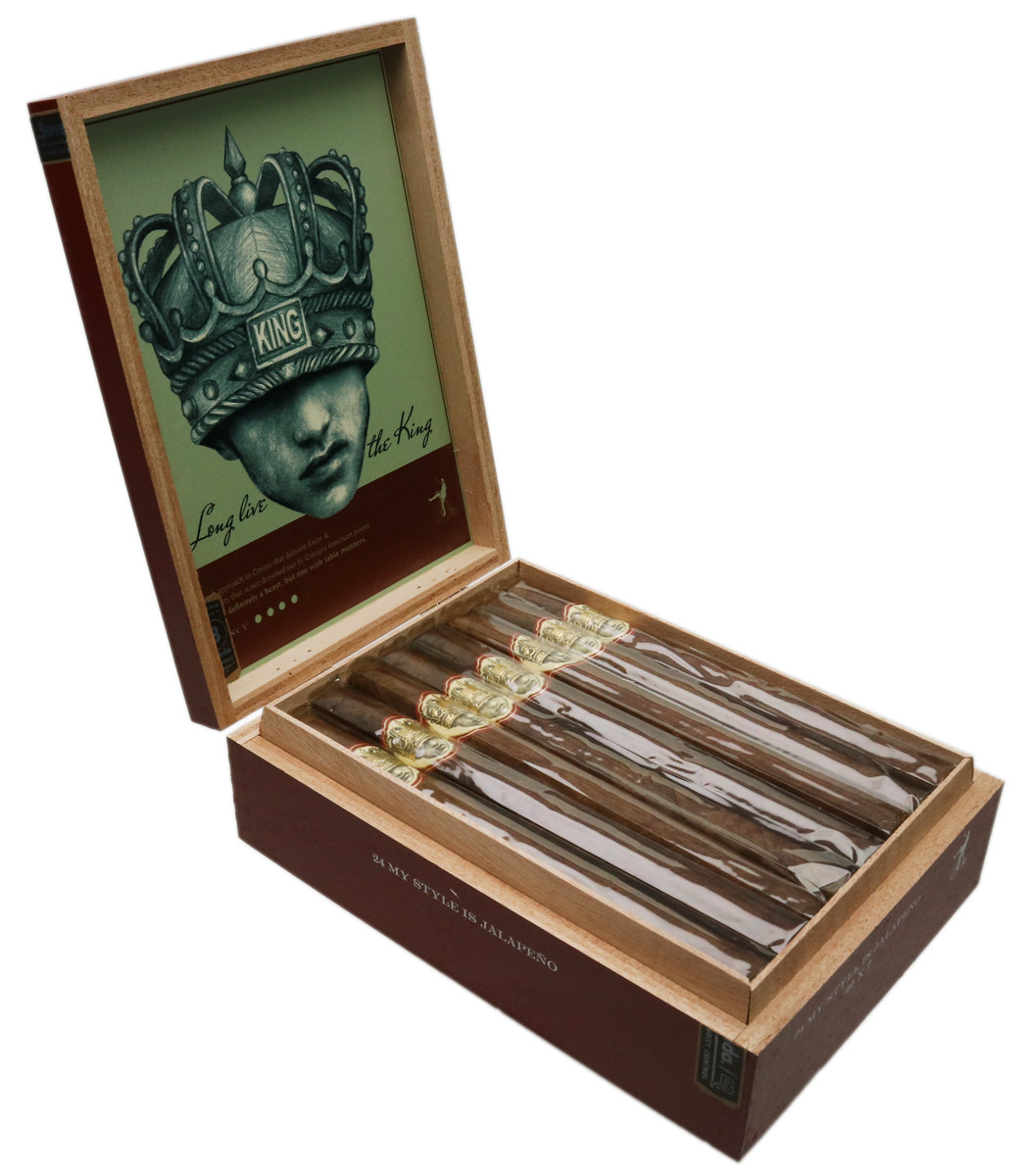 Caldwell Cigar Company Long Live The King My Style is Jalapeño