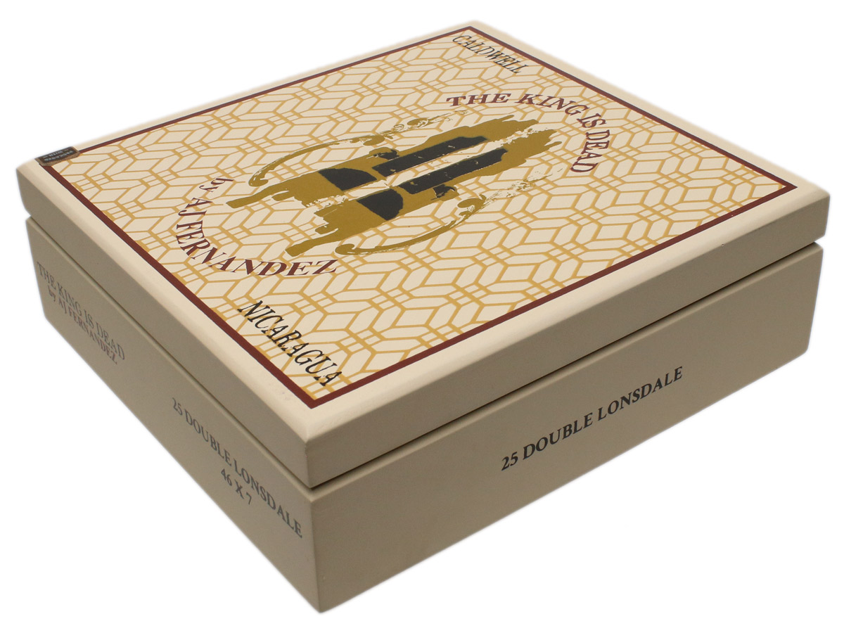 Caldwell Cigar Company The King Is Dead by AJ Fernandez Double Lonsdale