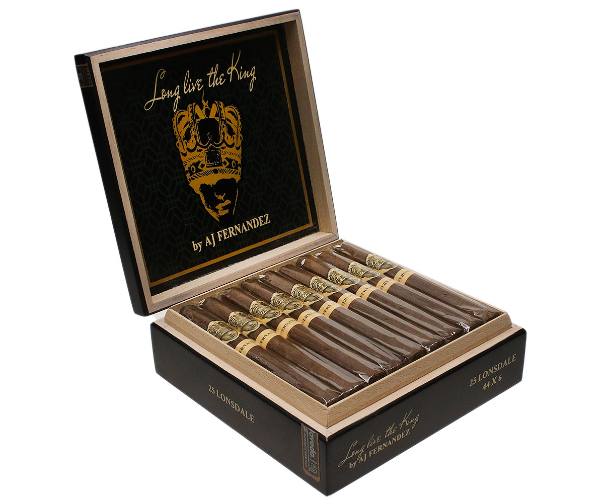 Caldwell Cigar Company Long Live the King by AJ Fernandez Lonsdale