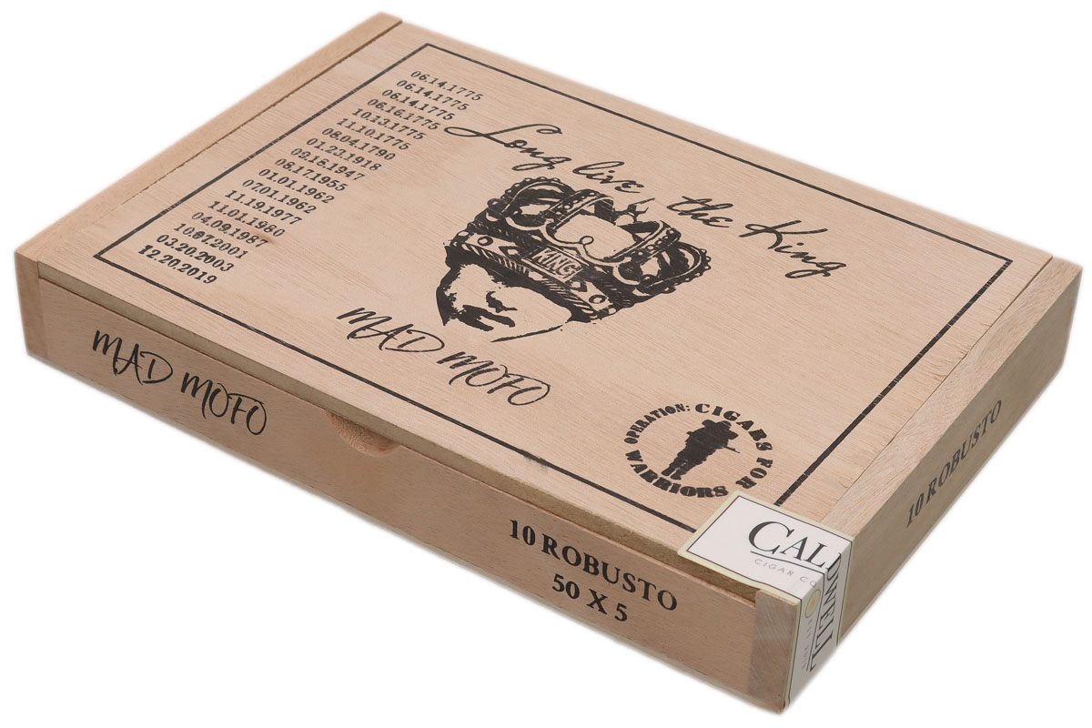 Caldwell Cigar Company Long Live the King Mad MoFo Cigars for Warriors Robusto