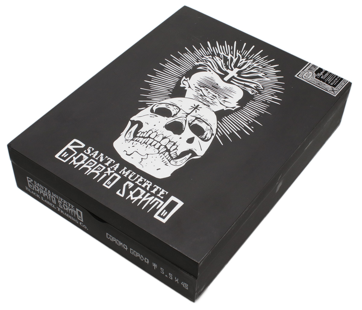 Black Label Trading Company Santa Muerte Barrio Santo Corona Gorda