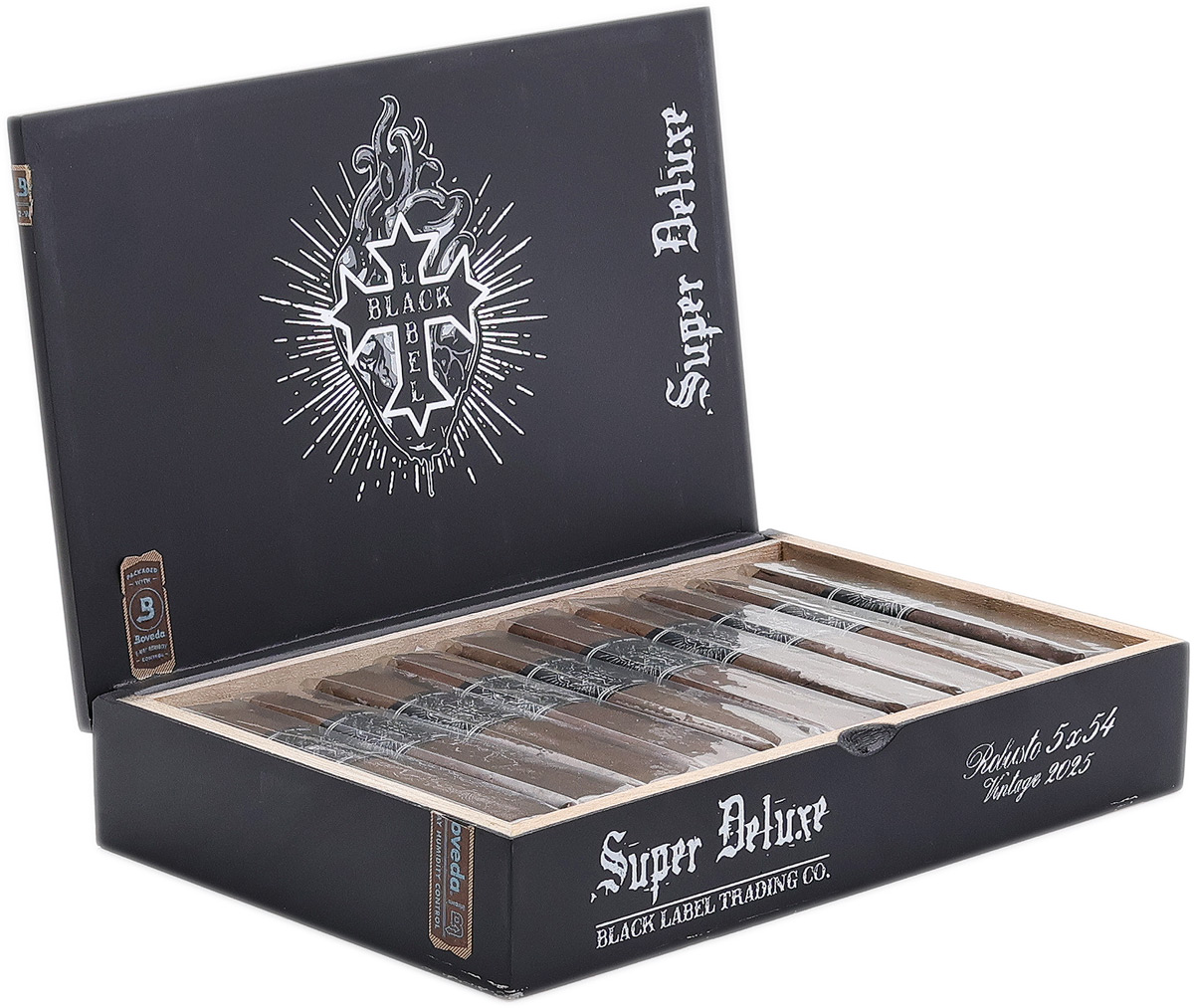 Black Label Trading Company Super Deluxe Robusto Box Press 2025