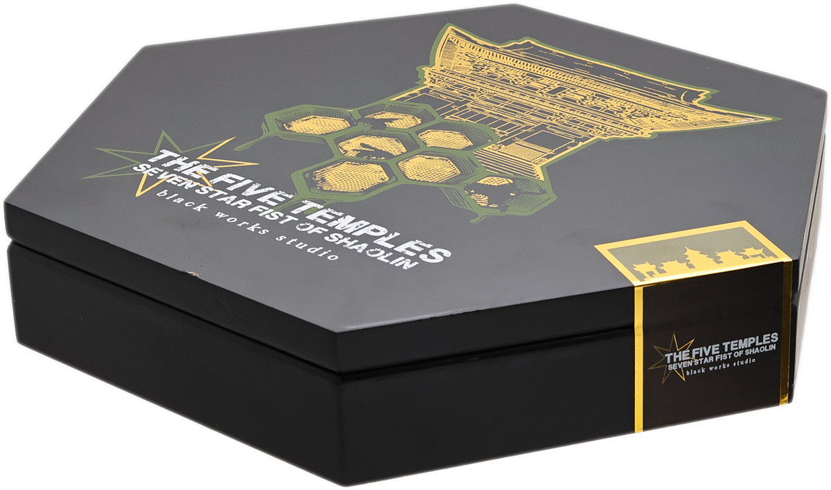 Black Label Trading Company BLK WKS Studio The Five Temples - Seven Star Fist of Shaolin (24 Cigars)
