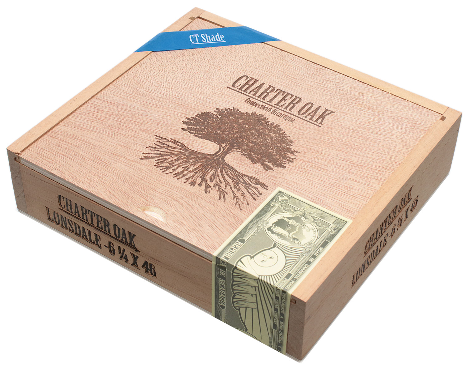Foundation Cigar Company Charter Oak Connecticut Lonsdale