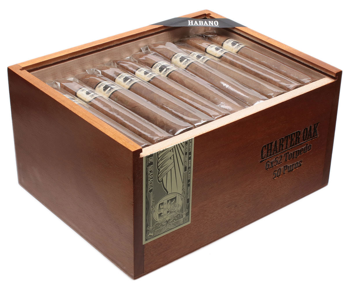 Foundation Cigar Company Charter Oak Habano Torpedo