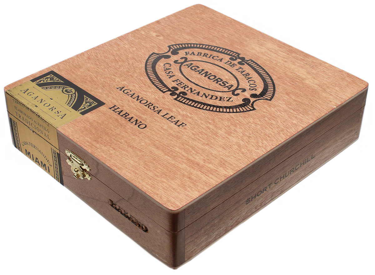 Aganorsa Leaf Habano Short Churchill