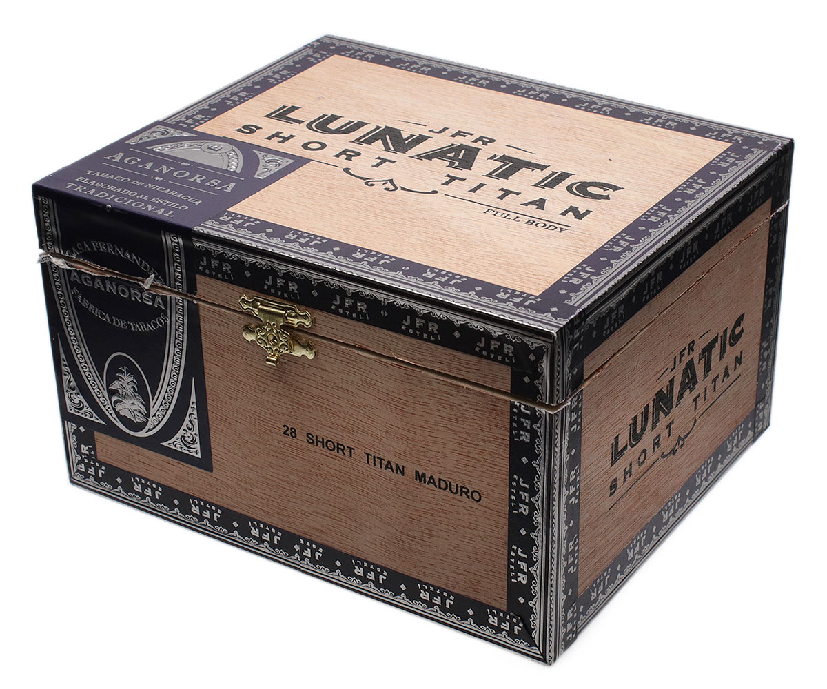 Aganorsa Leaf JFR Lunatic Maduro Short Titan