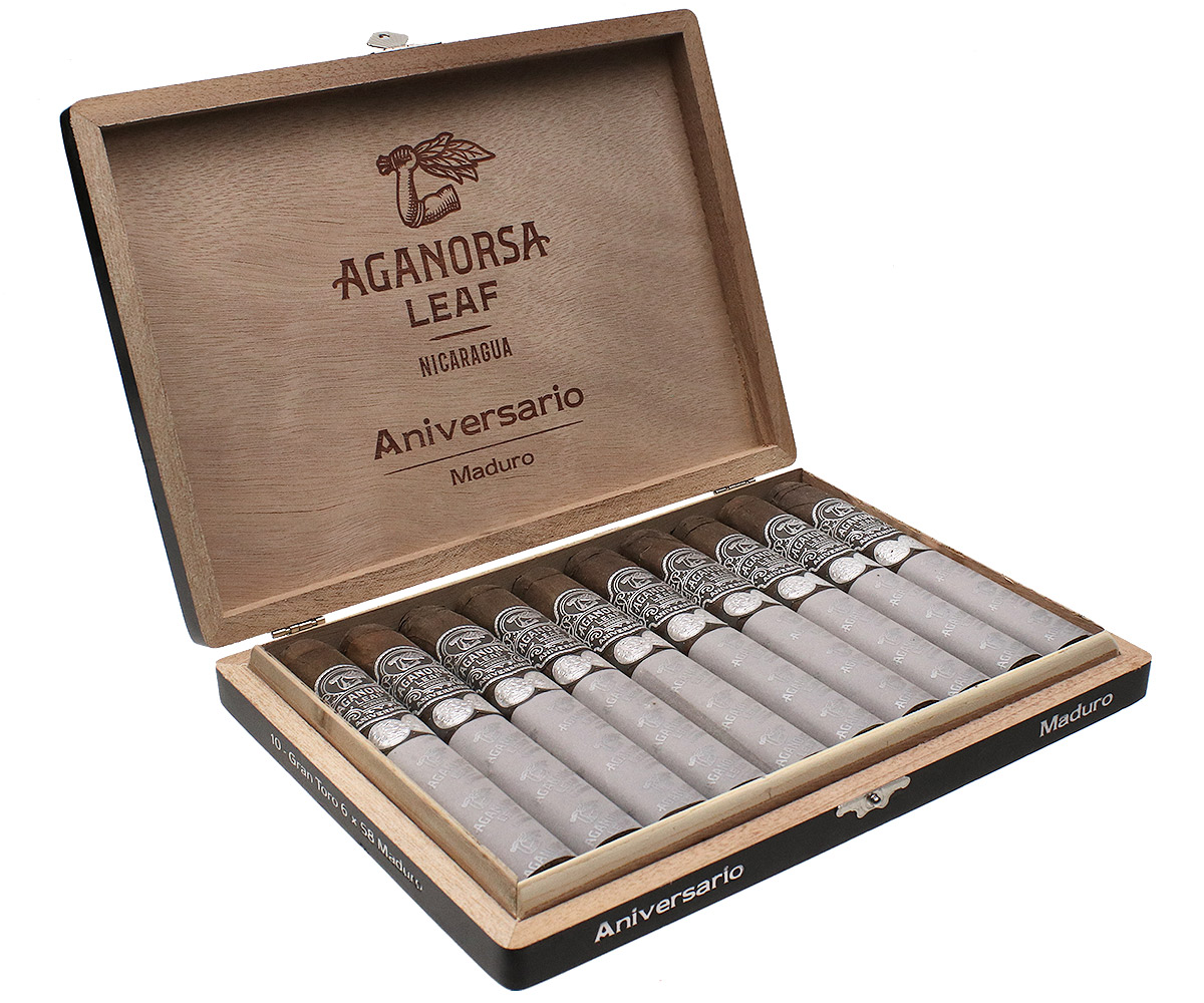 Aganorsa Leaf Aniversario Maduro Gran Toro