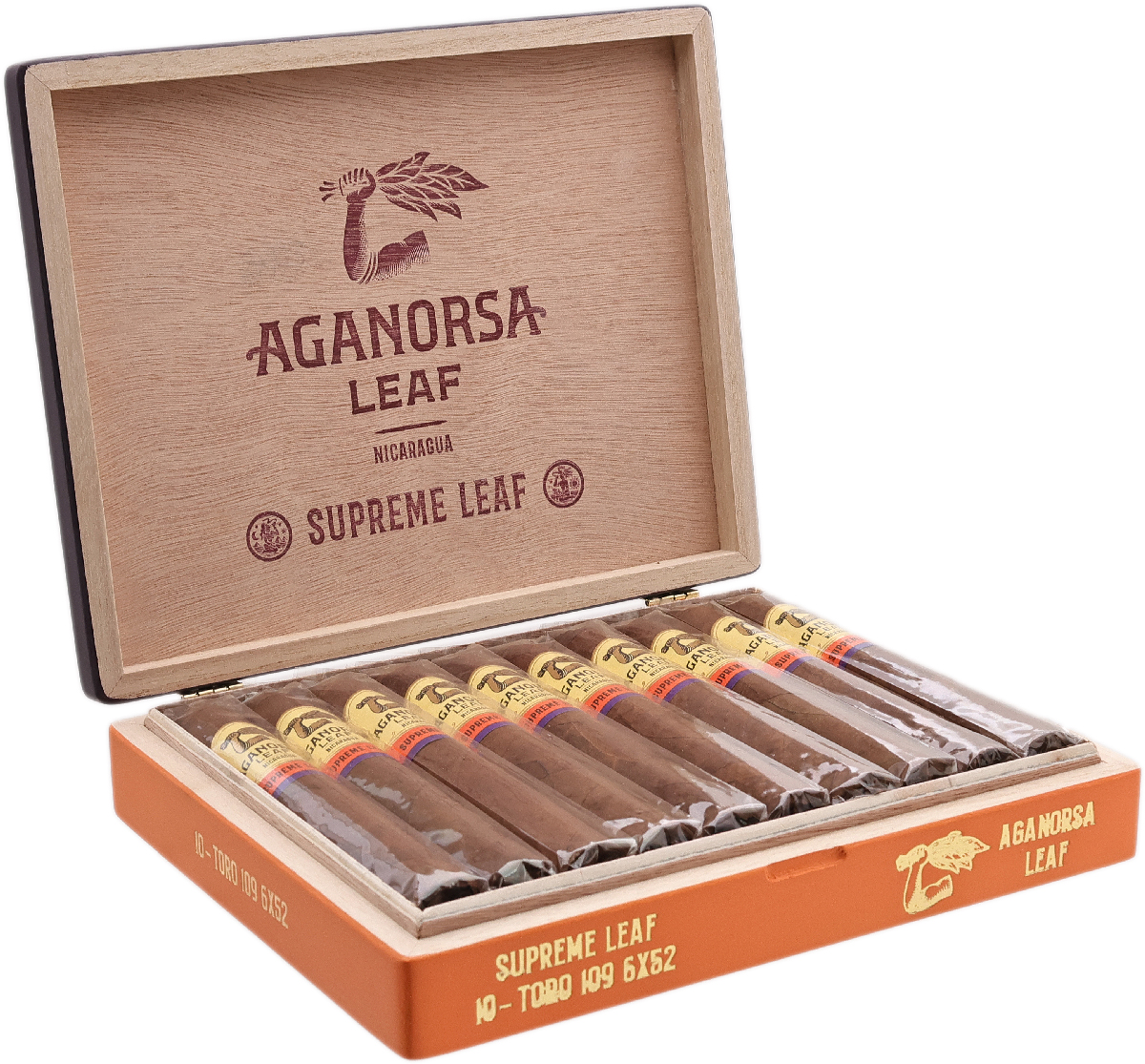 Aganorsa Leaf Supreme Leaf Toro 109