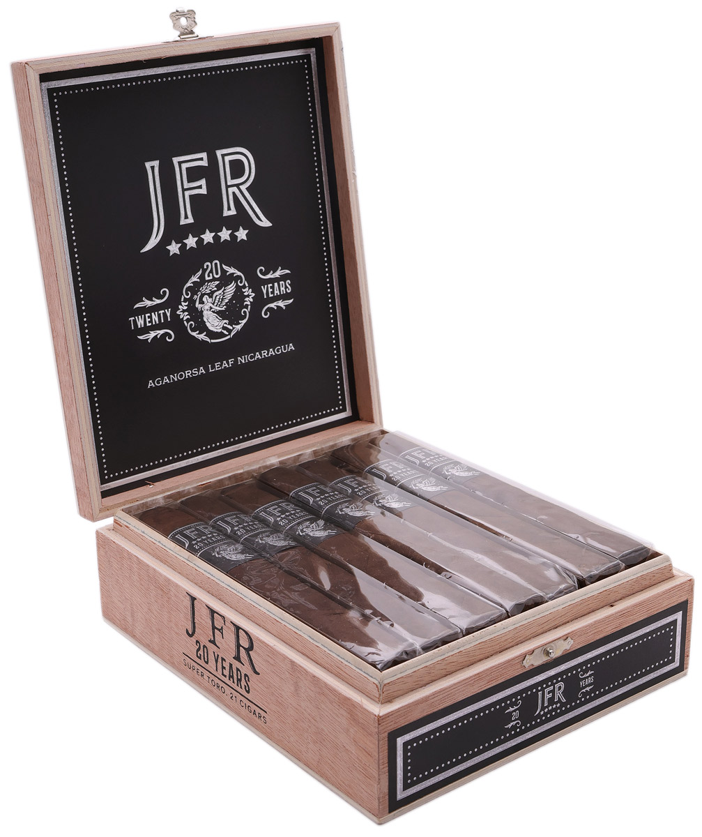 Aganorsa Leaf JFR 20th Anniversary Maduro Super Toro
