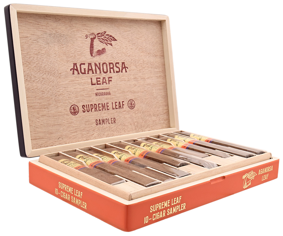 Aganorsa Leaf Supreme Leaf Flex Sampler (10 Cigars)