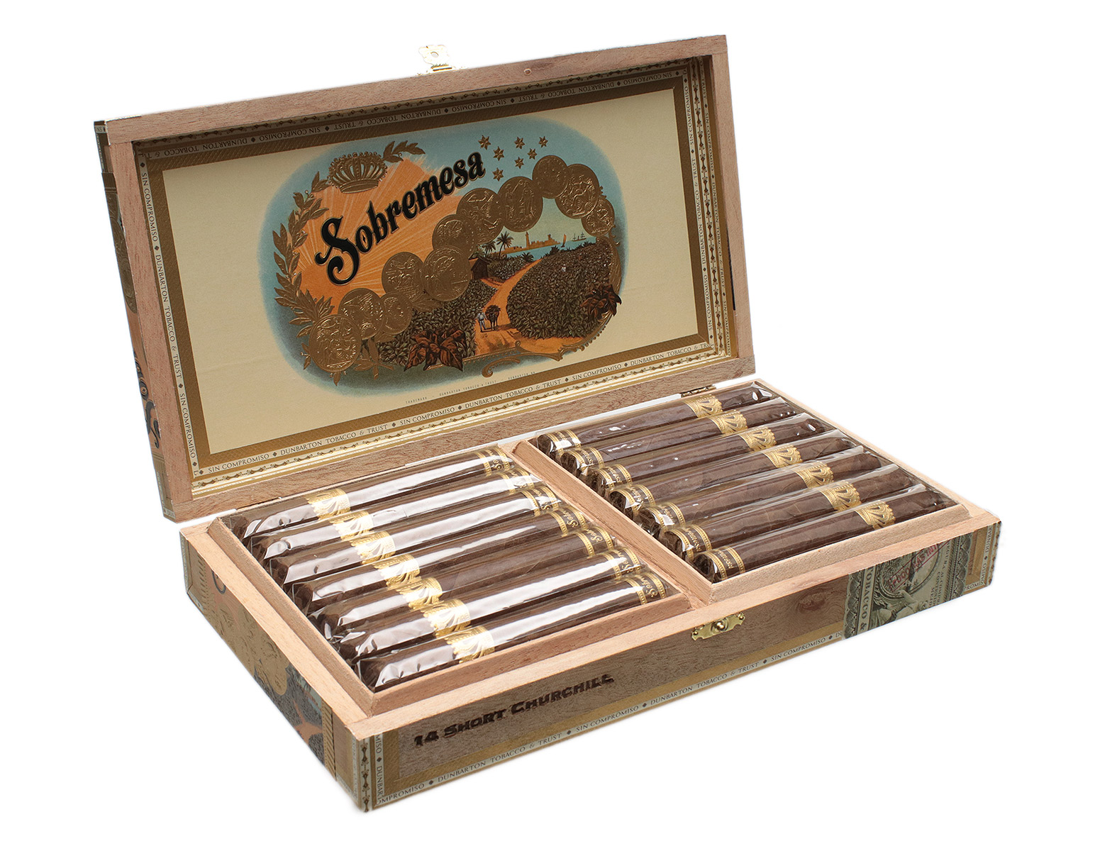 Dunbarton Tobacco & Trust Sobremesa Short Churchill