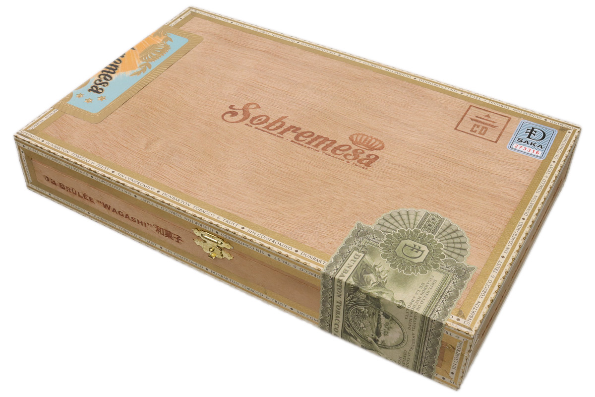 Dunbarton Tobacco & Trust Sobremesa Brûlée Wagashi