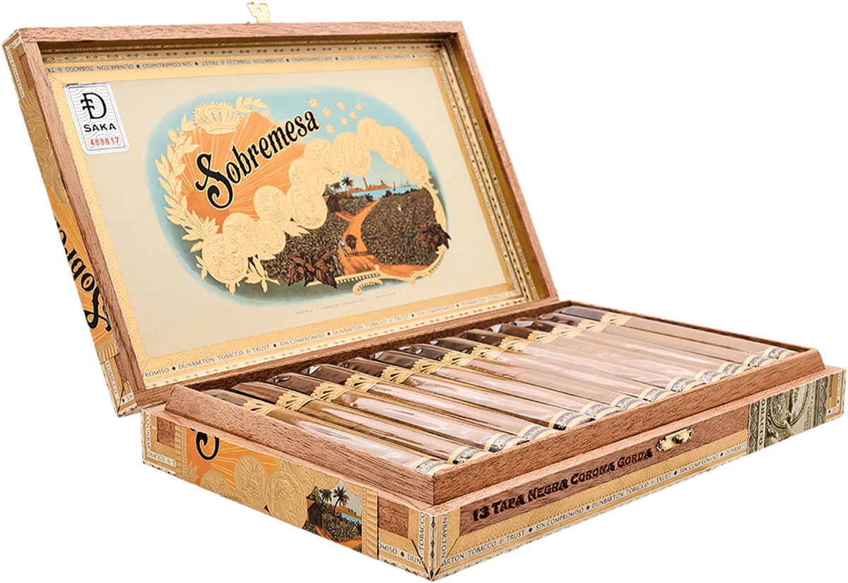 Dunbarton Tobacco & Trust Sobremesa Tapa Negra Corona Gorda