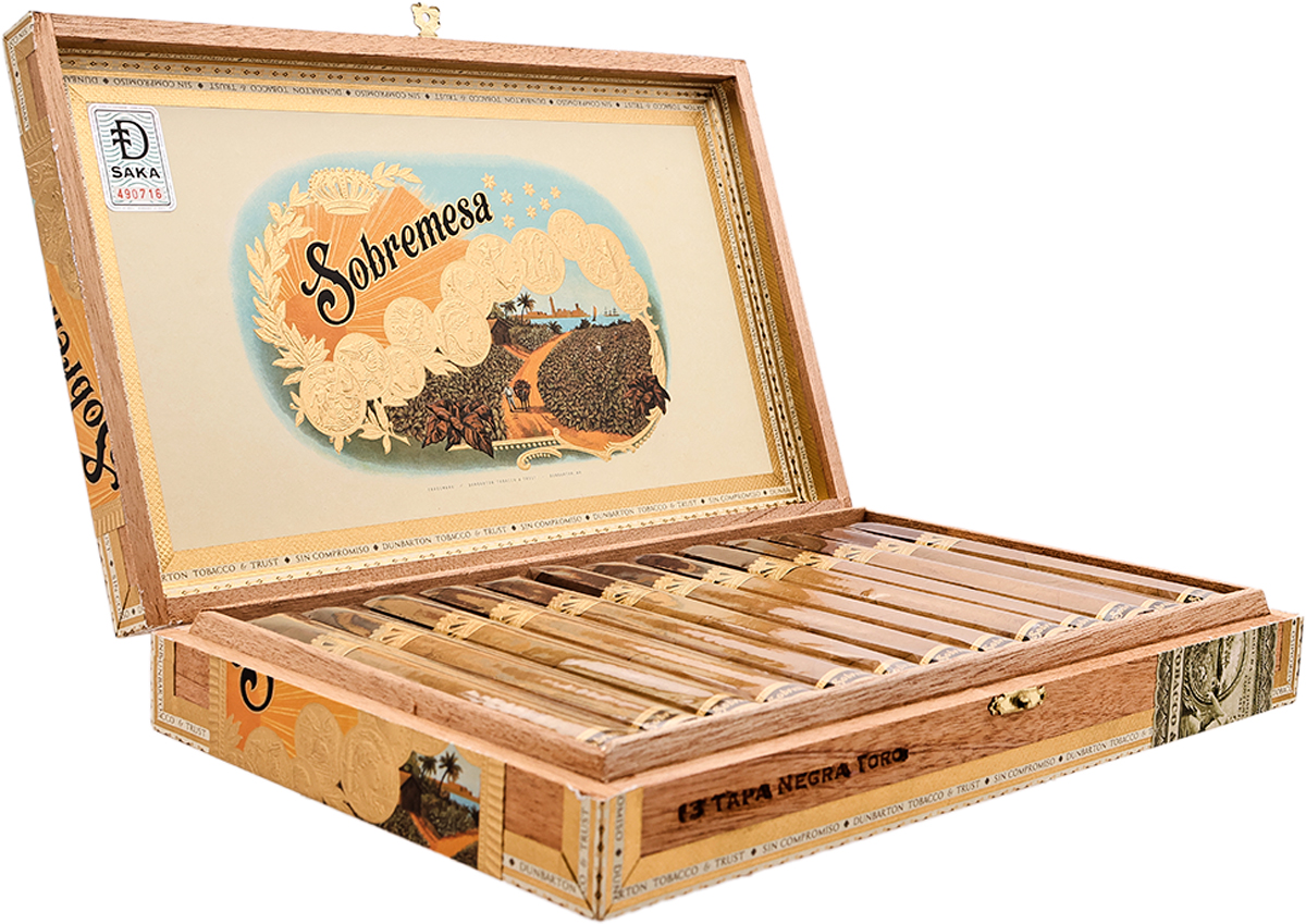 Dunbarton Tobacco & Trust Sobremesa Tapa Negra Toro