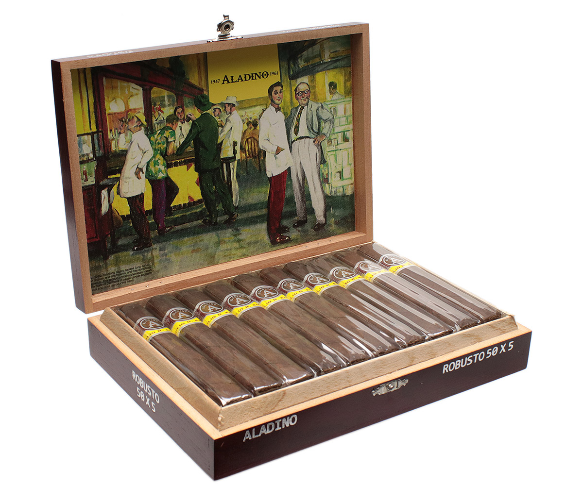Aladino Maduro Robusto Box-Pressed