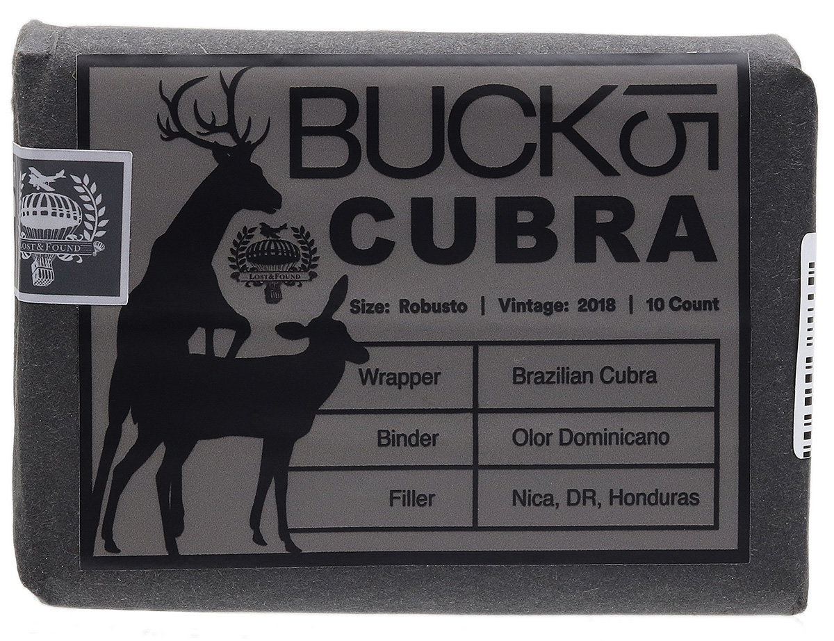 Lost & Found Buck 15 Cubra Robusto (10 Pack)