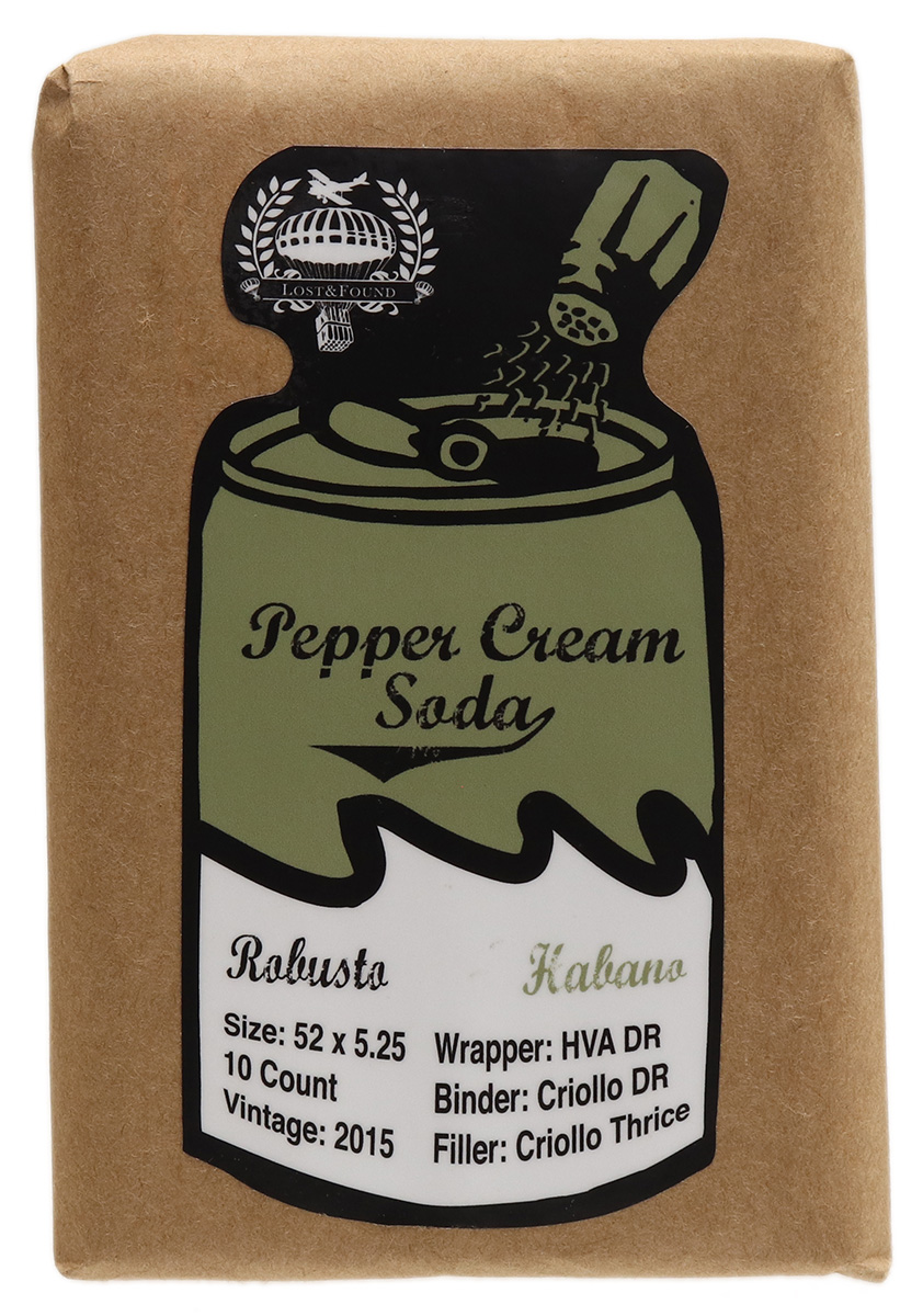 Lost & Found Pepper Cream Soda Habano Robusto (10 Pack)