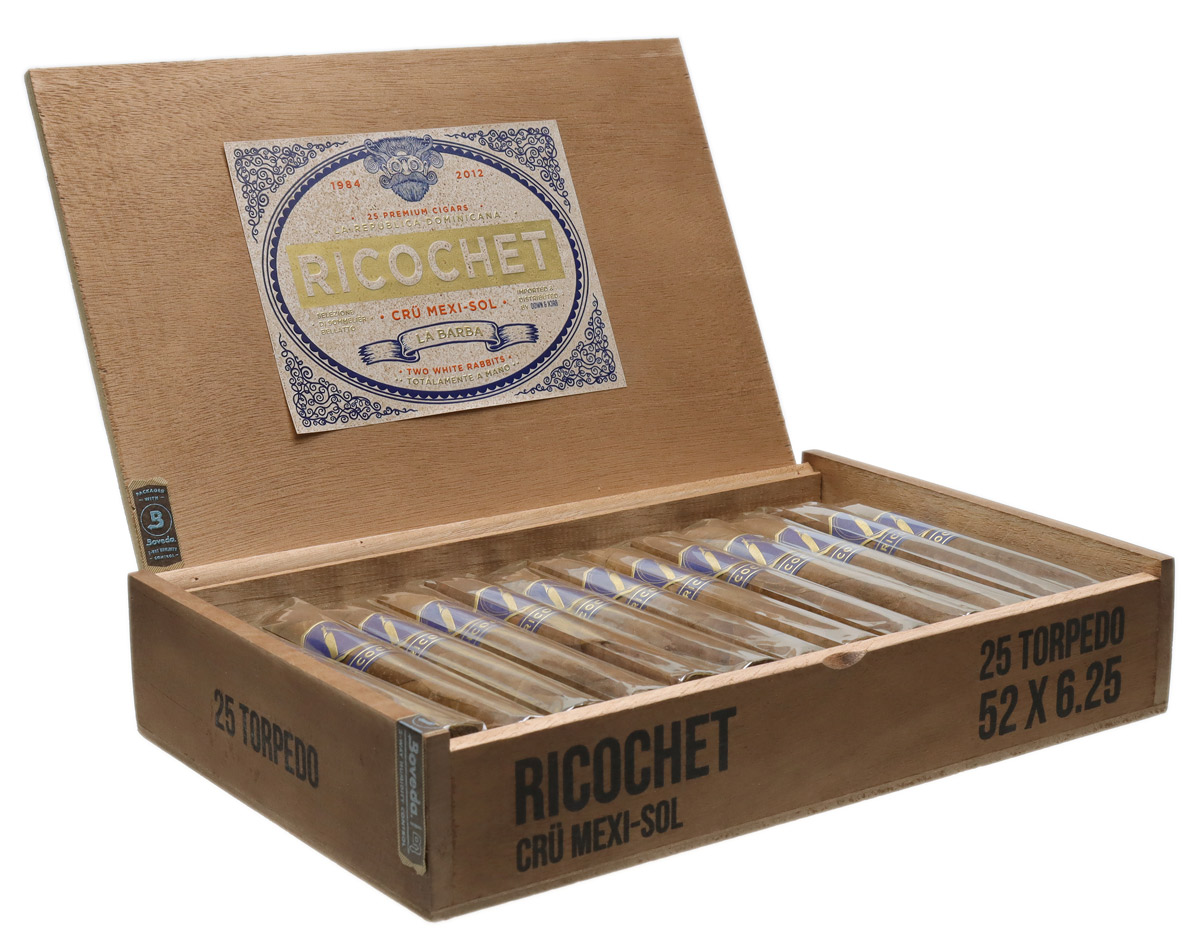 Ricochet Cr Mexi Sol Torpedo La Barba Cigars