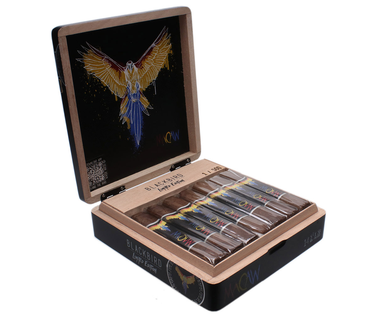 Blackbird Cigars Macaw Limited Edition Gordo Box Pressed