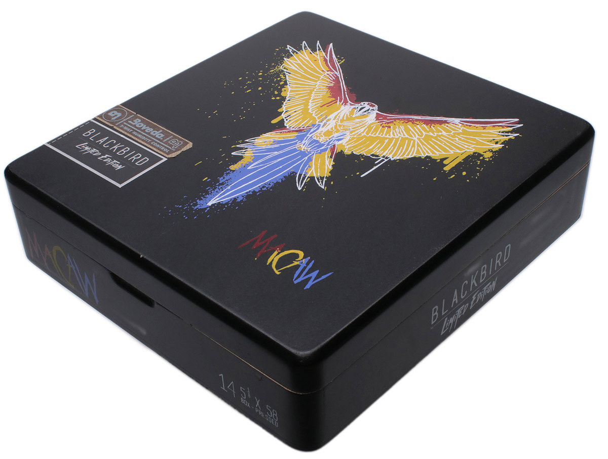 Blackbird Cigars Macaw Limited Edition Gordo Box Pressed