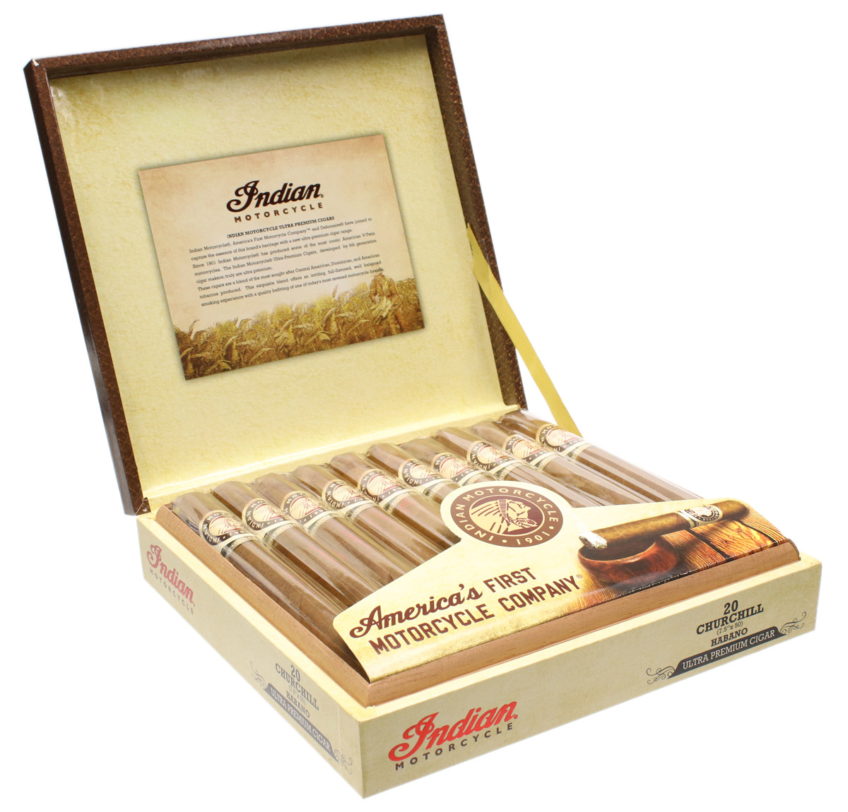 Indian Motorcycle Habano Churchill