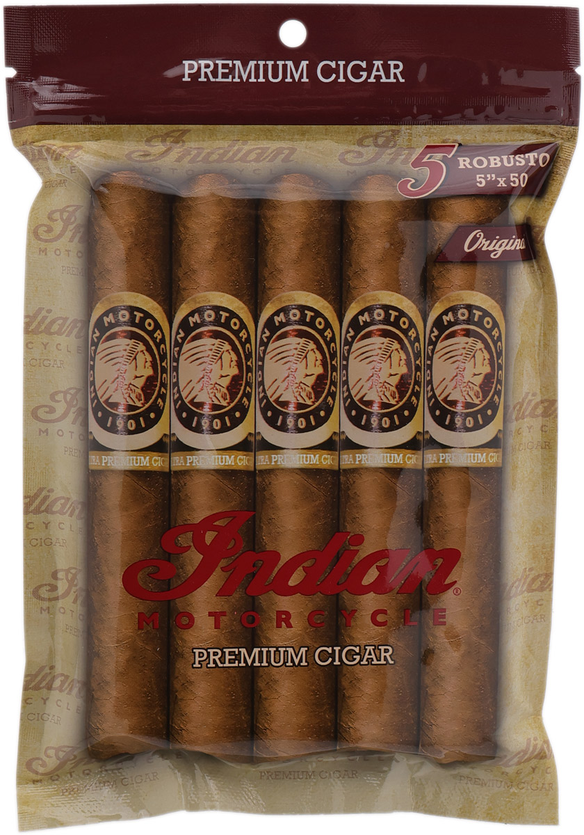 Indian Motorcycle Habano Robusto 5 Pack