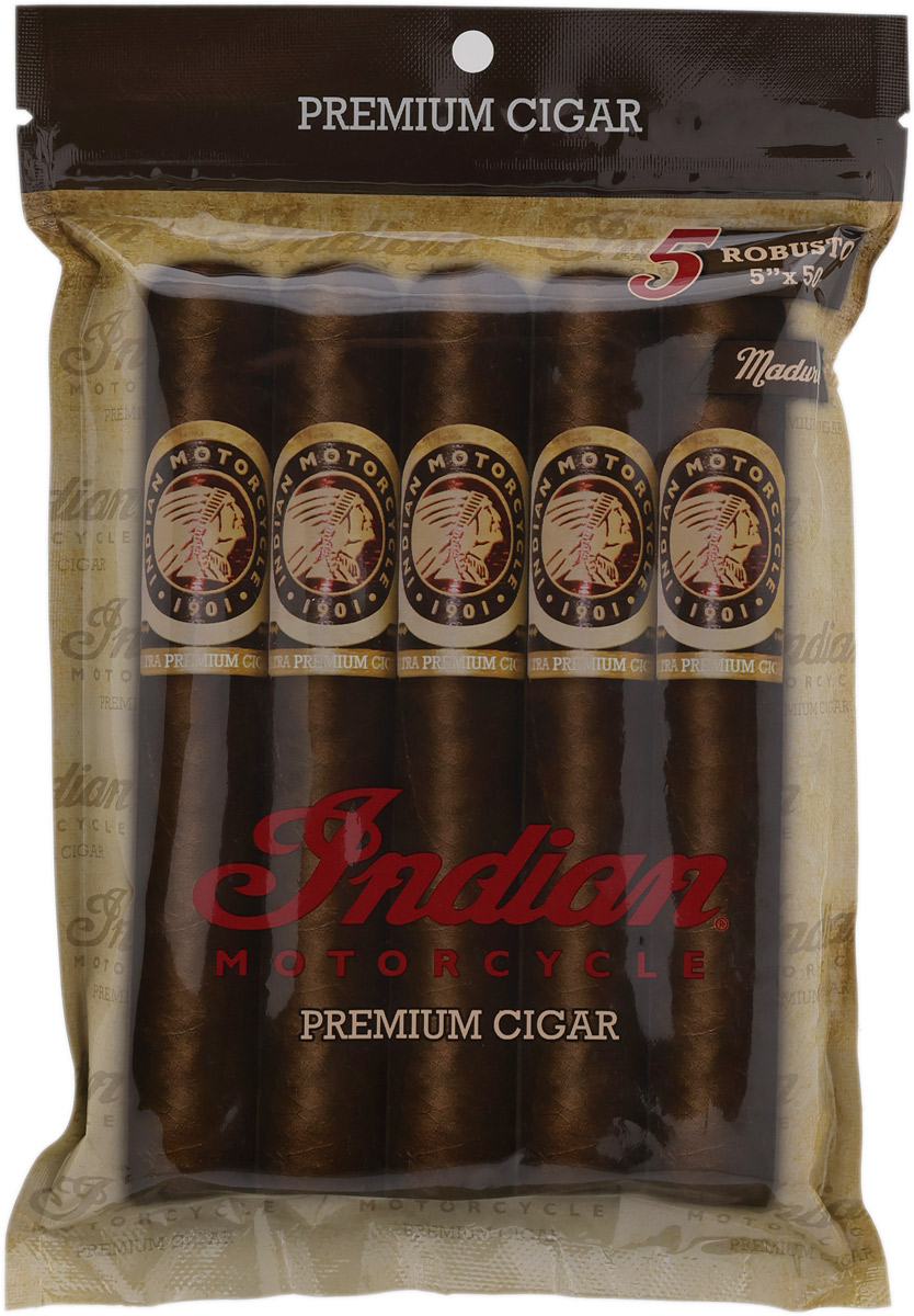 Indian Motorcycle Maduro Robusto 5 Pack