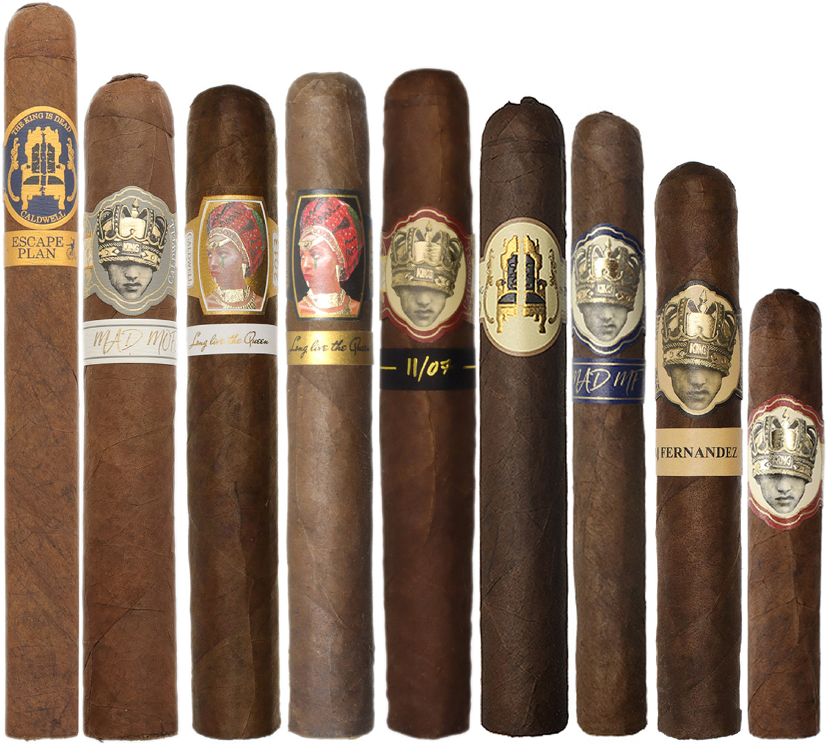 kings and queens tobacco The King & Queen Sampler- Caldwell Cigars