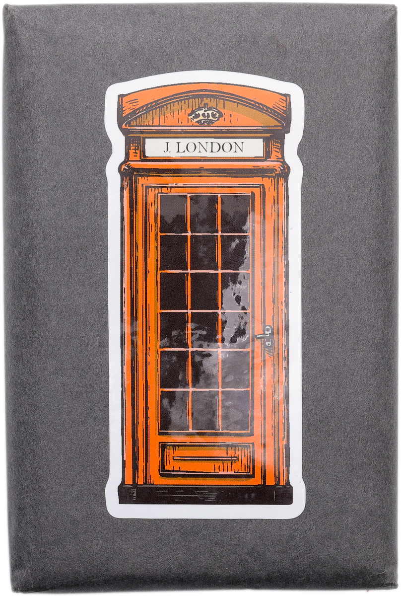 J. London Telephone Booth Series Dark Orange