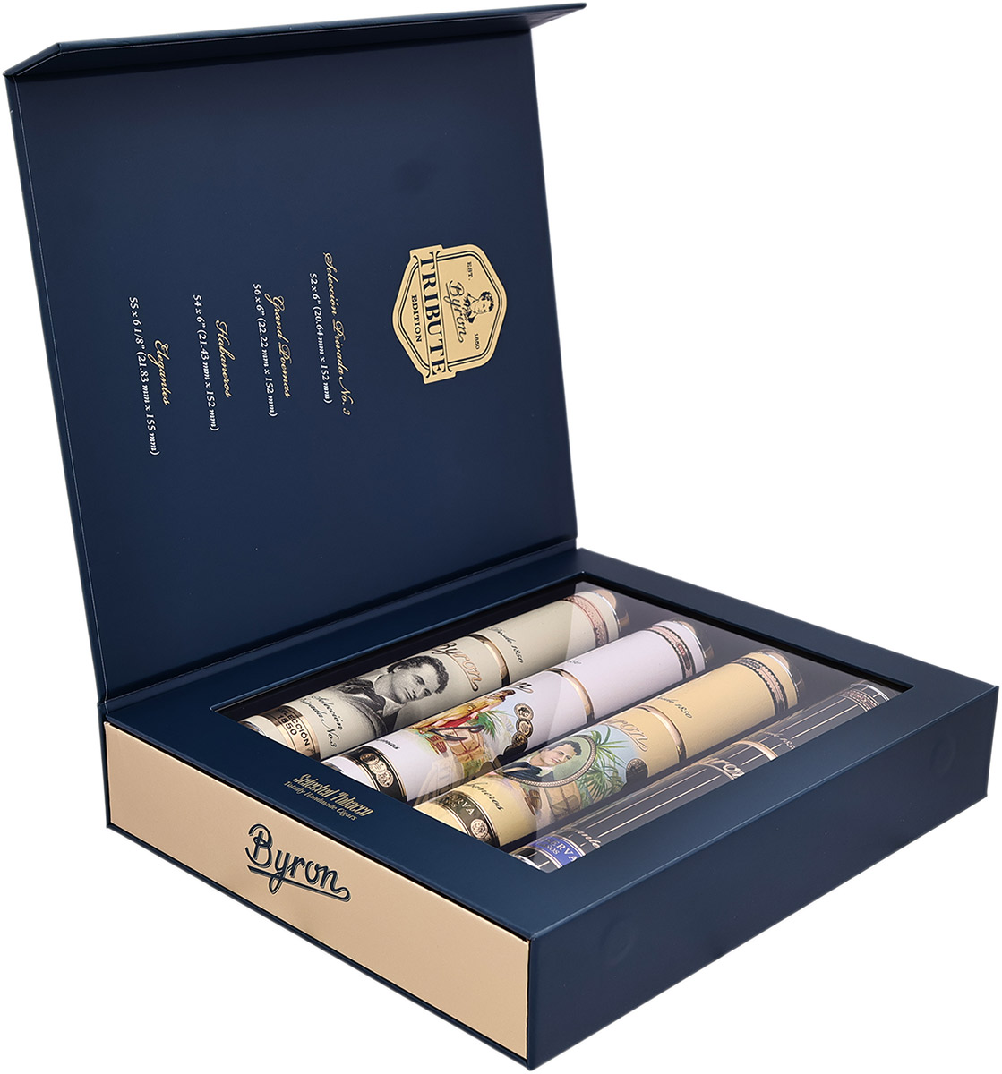 Byron 175 Tribute Tubo Set (4 Cigars)